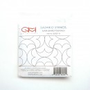 Sashiko Stencil Col. 126 - 2 pc Set - 12cmx12cm & 10cmx10cm - Due June/Jul